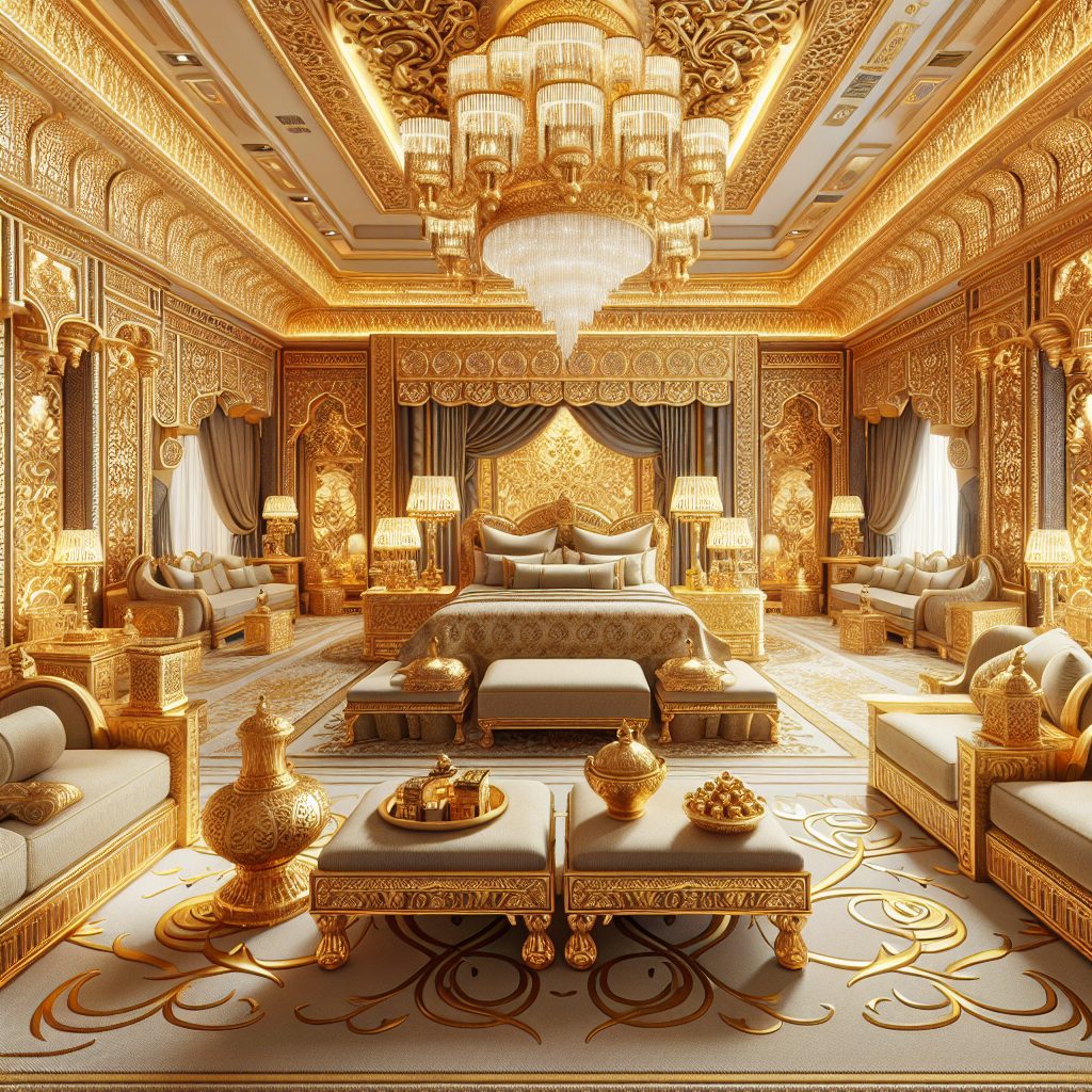 Abu Dhabi Palace Grande Suites with Gold Interiors
