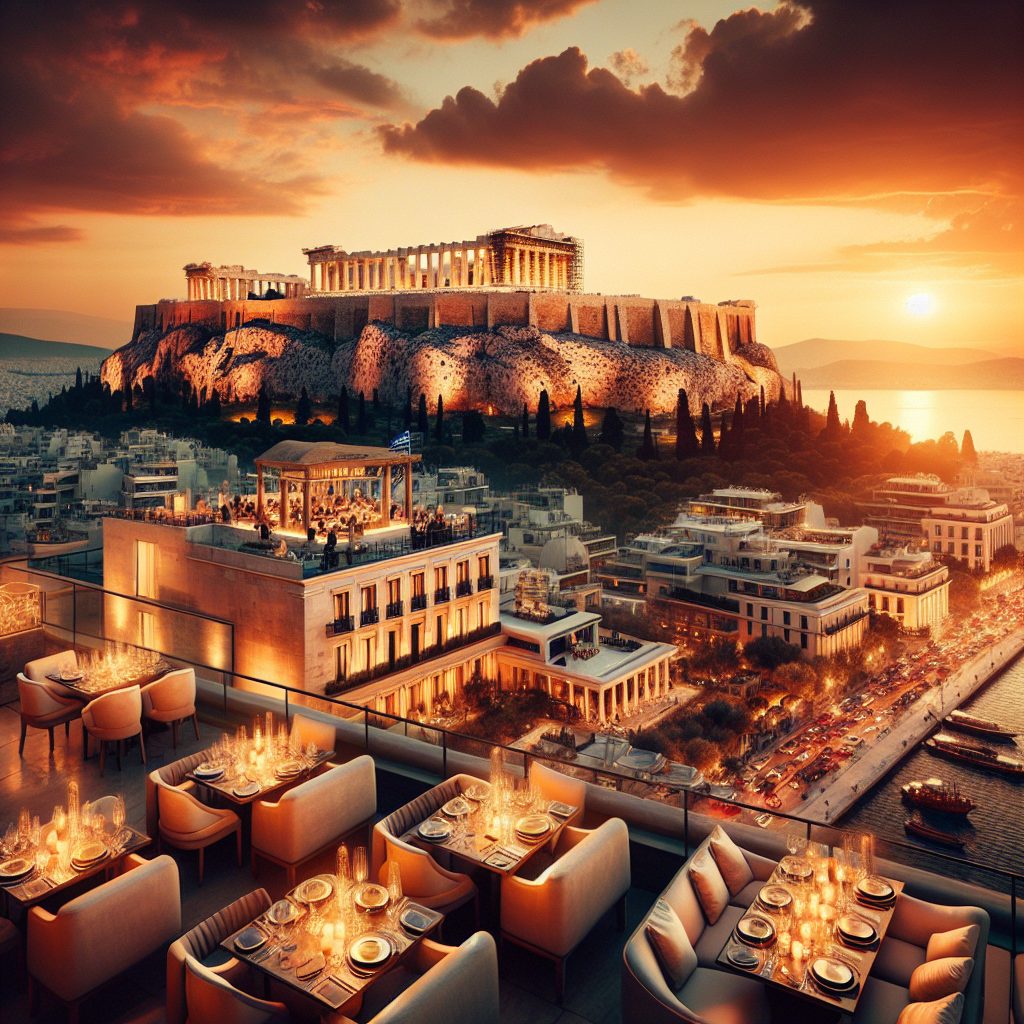 Athens Acropolis Glow Suites with Rooftop Dining