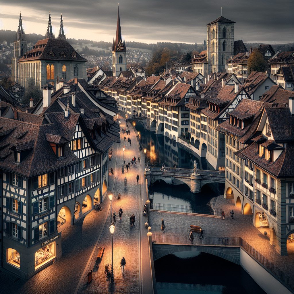 Bern Old Town Heritage Suites with Historic Streets