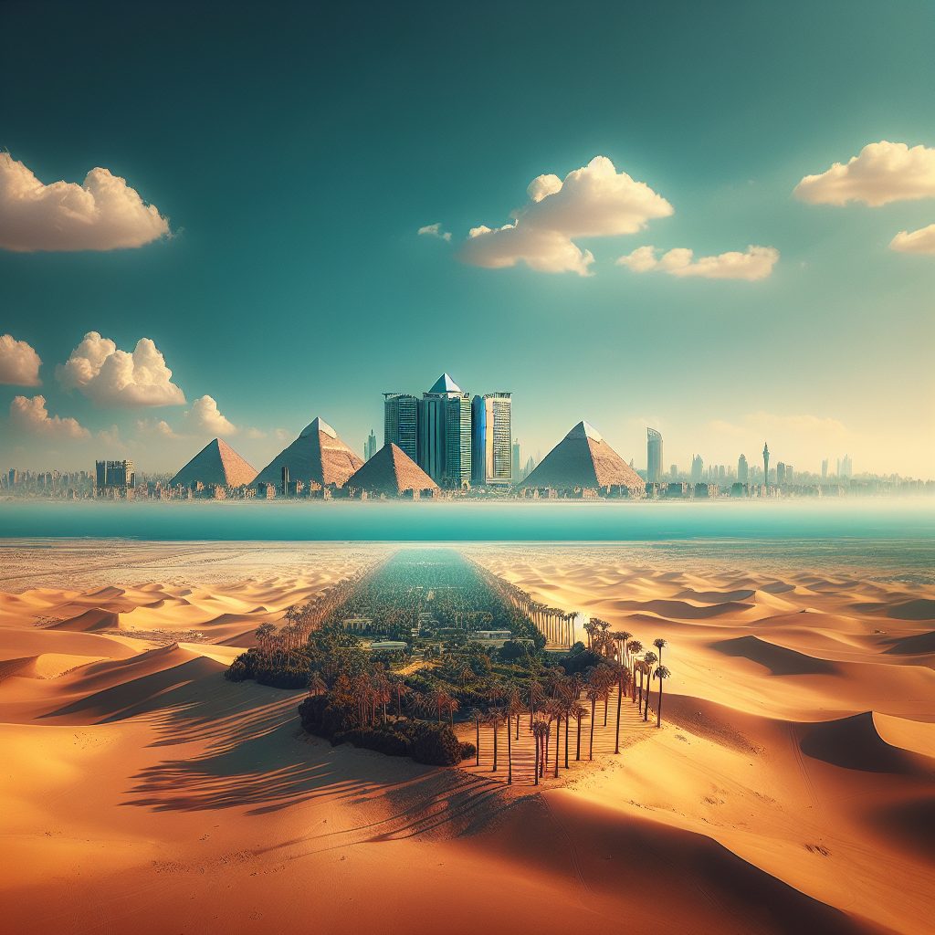 Cairo Pyramid View Suites with Sand Horizon