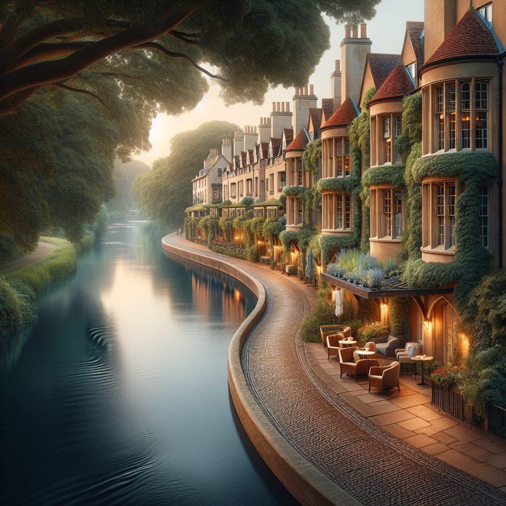 Cambridge River Calm Suites with Scenic Walkways