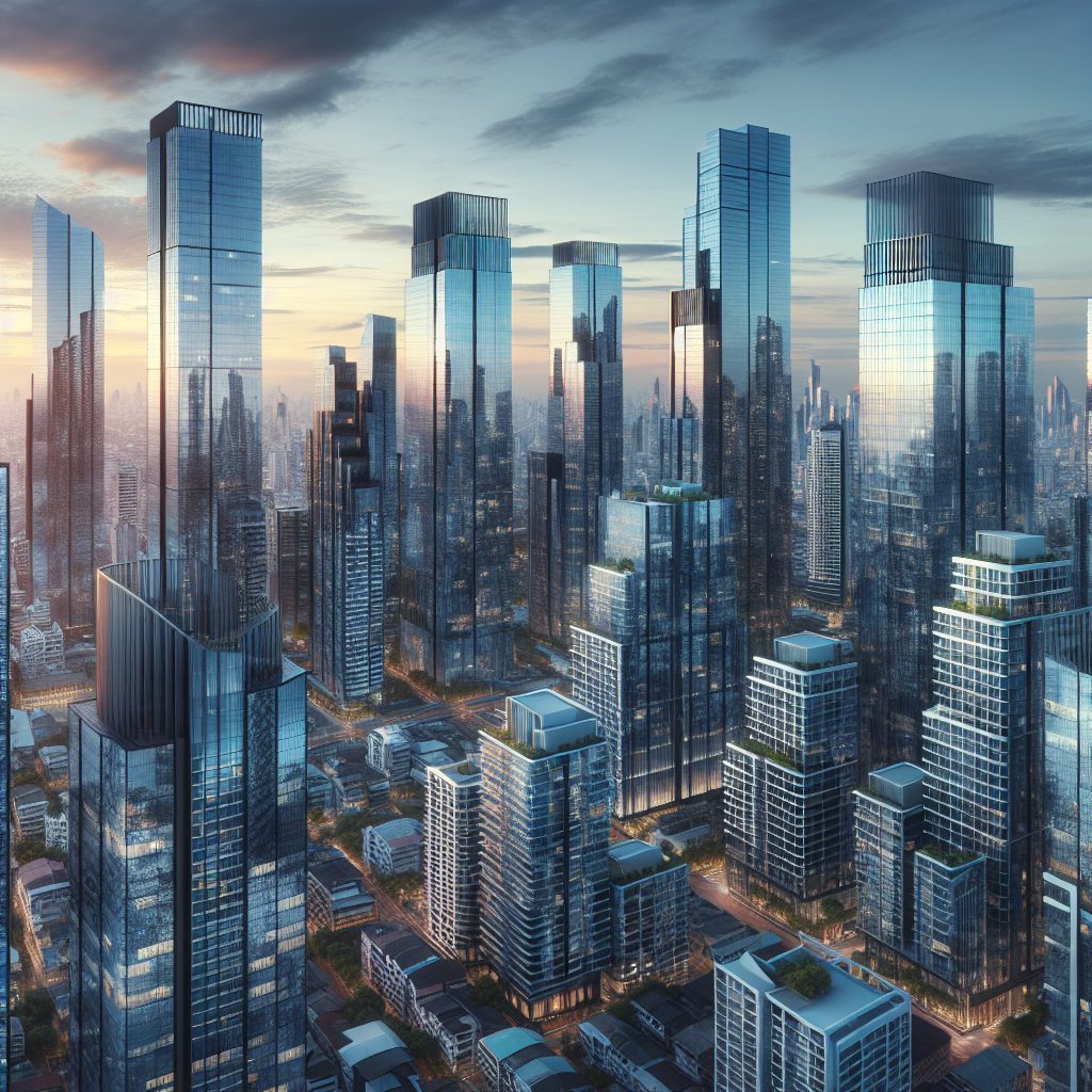 Charlotte Uptown Glass Suites with Skyline Views