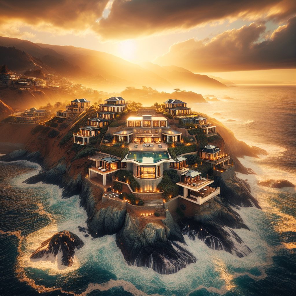 Chile Pacific Glow Villas Above Ocean Cliffs