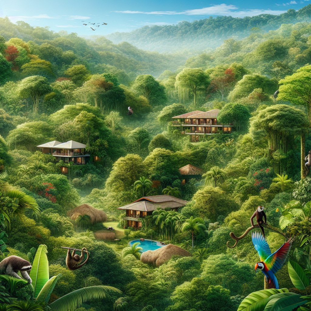 Costa Rica Verdant Canopy Villas Immersed in Wildlife
