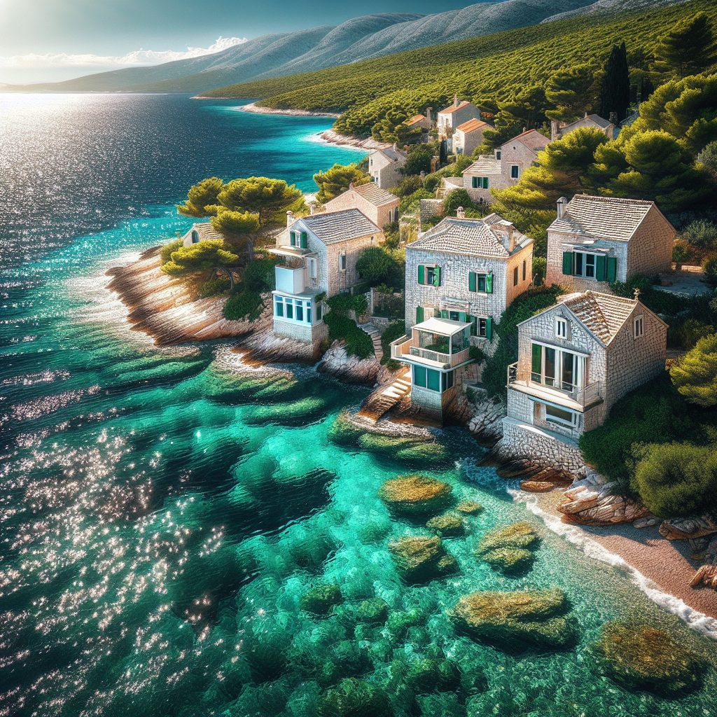 Croatia Adriatic Crystal Villas Facing Clear Shores