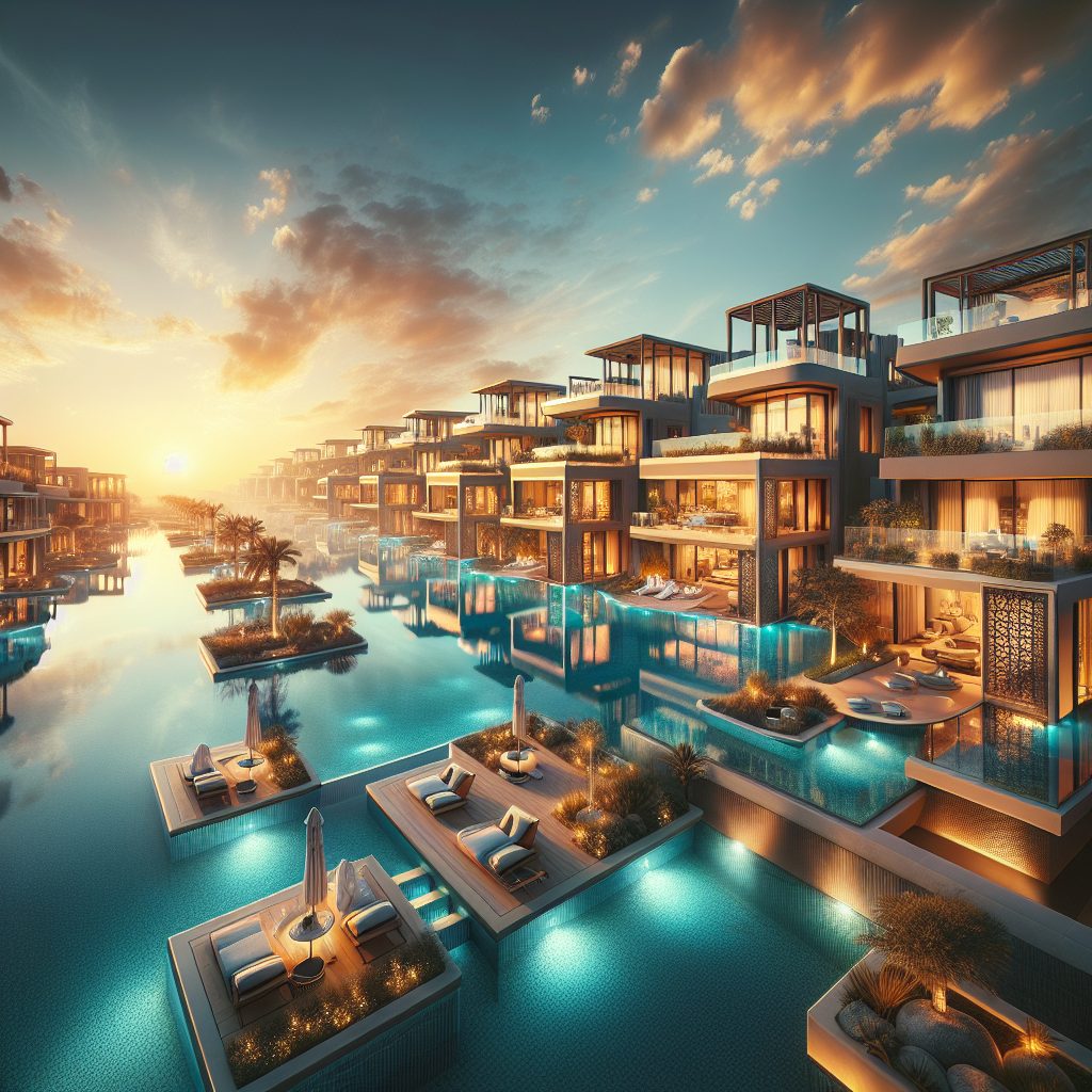 Dubai Sky Horizon Villas with Infinity Edge Pools