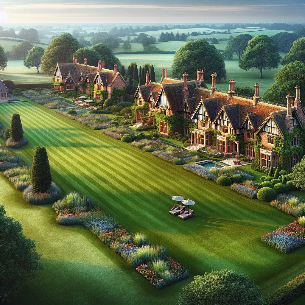 England Heritage Lawn Villas Within Countryside Estates