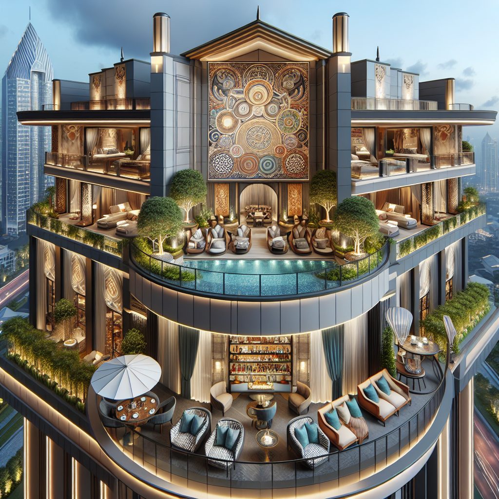 Exclusive Hotels With Designer Suites and Refined Rooftop Leisure