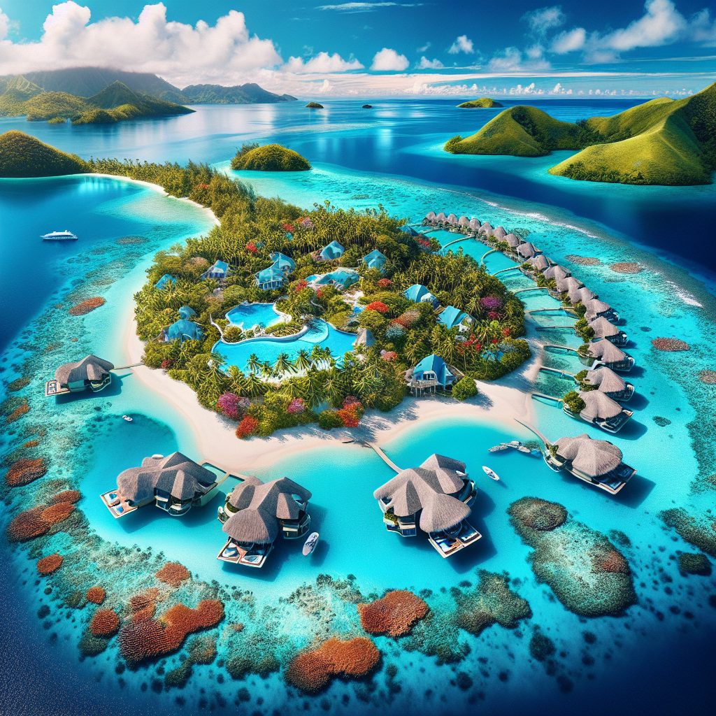 Fiji Lagoon Jewel Villas Encircled by Coral Reefs