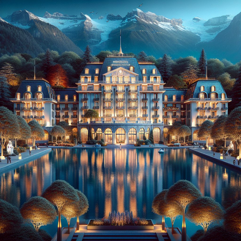 Geneva Lakefront Reflection Suites with Alpine Backdrop