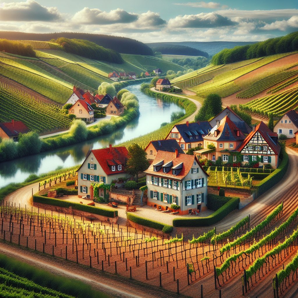 Germany Riverbend Vineyard Villas with Scenic Views