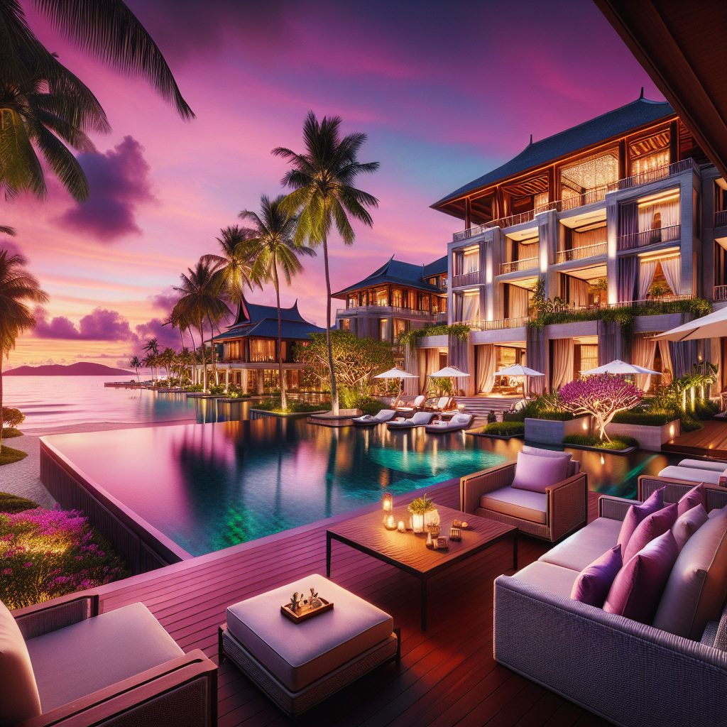 Grand Ocean Wellness Resorts With Rich Comfort and Sunset Silence