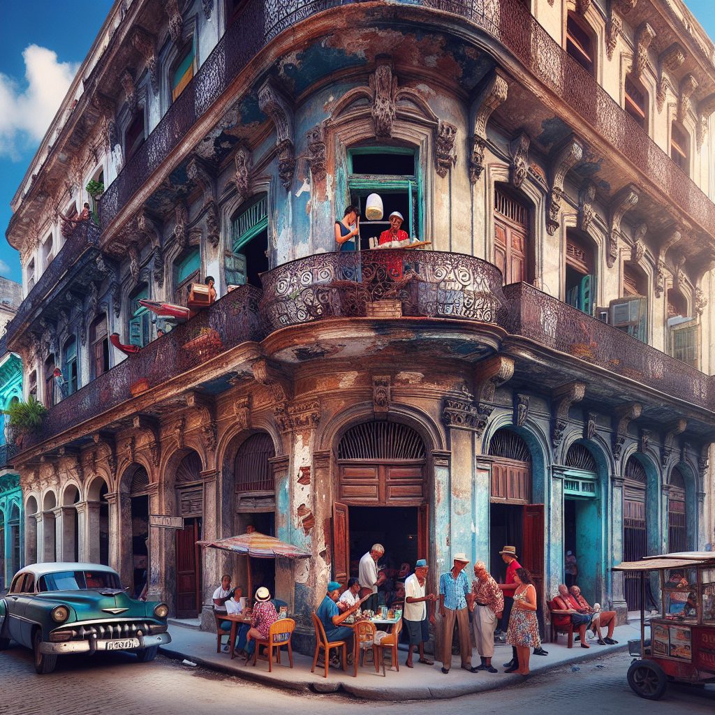Havana Vintage Balcony Suites with Colonial Style