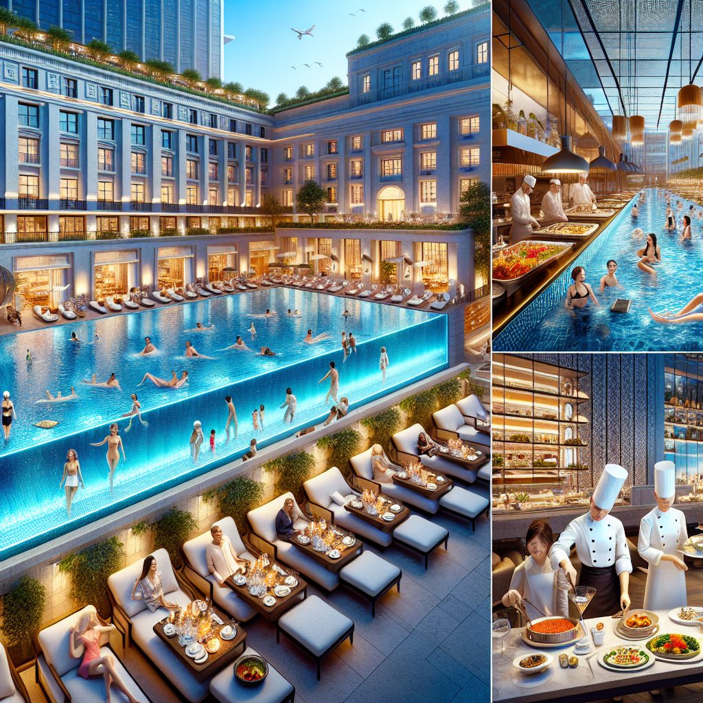 High-Class Hotels With Rooftop Pools and Gourmet Experiences