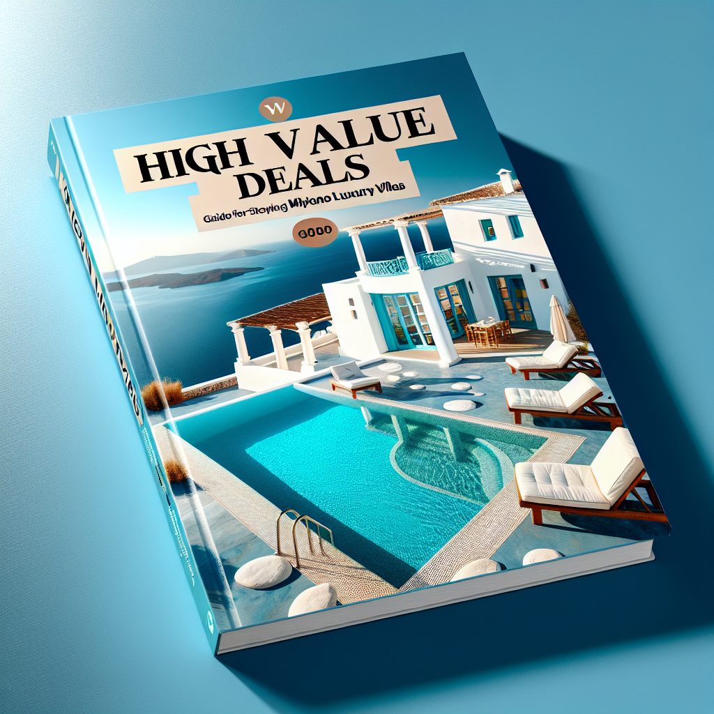 High Value Villa Deals Guide For Staying In Mykonos Luxury Villas