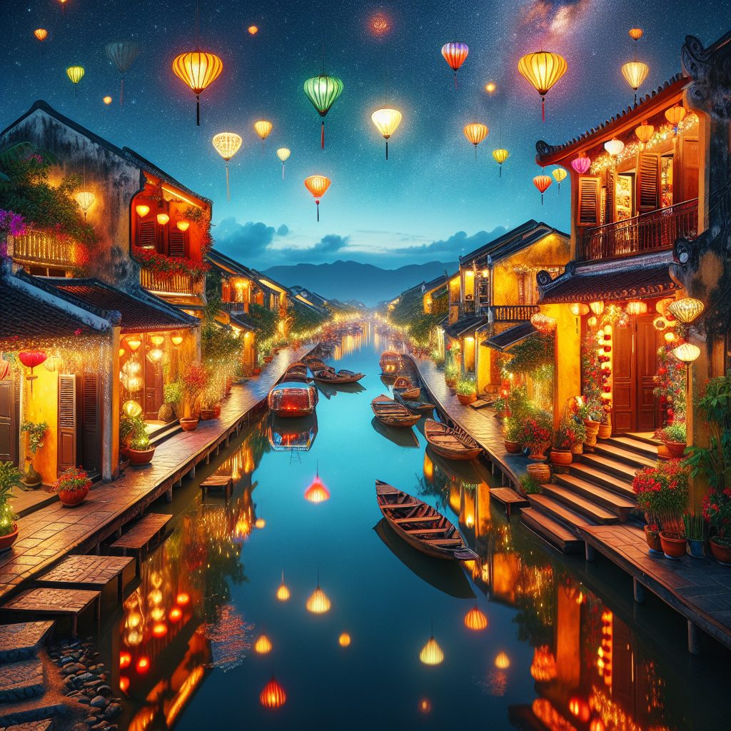 Hoi An Cultural Glow Villas with Lantern Streets