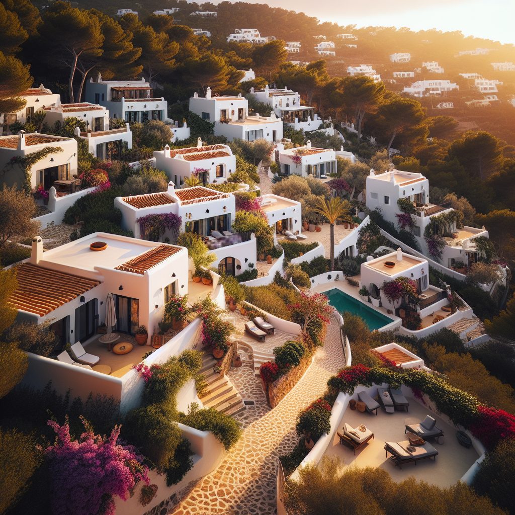 Ibiza Tranquil Ridge Villas Away from Nightlife