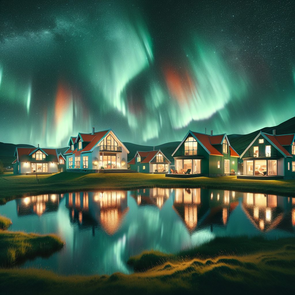 Iceland Northern Glow Villas Beneath Dancing Lights