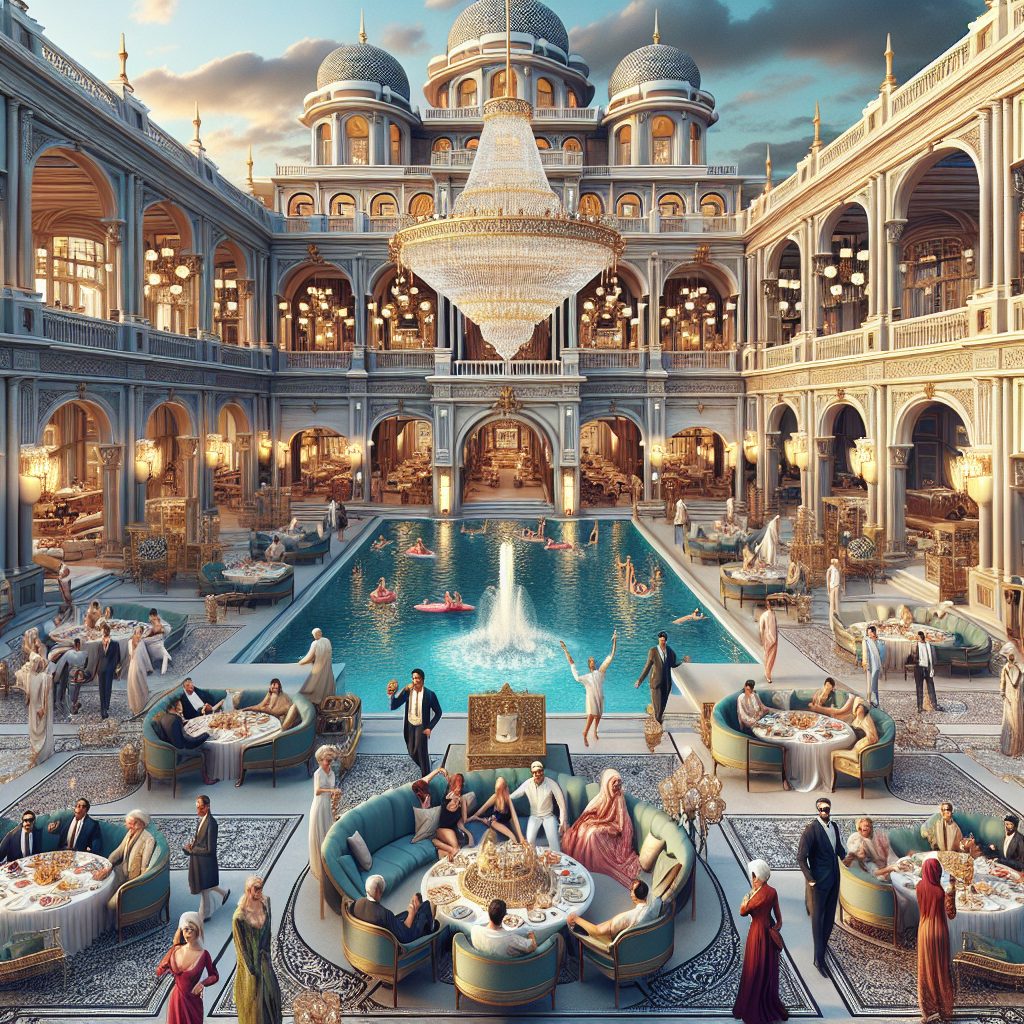 Imperial Retreat Resorts for Wealthy Guests and Premium Ease