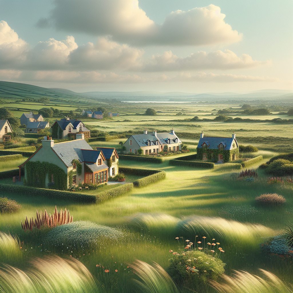 Ireland Meadow Whisper Villas Surrounded by Green Fields