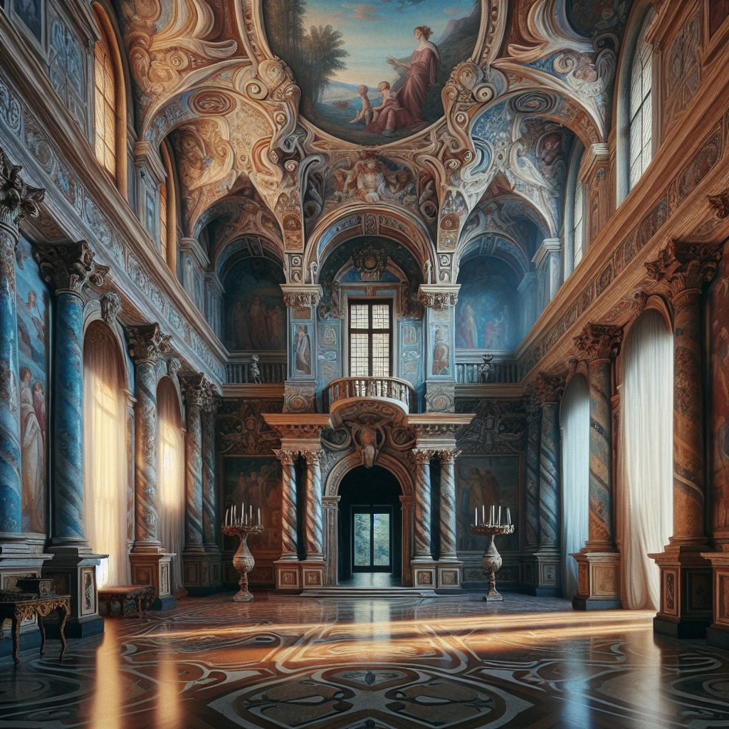 Italy Renaissance Glow Villas with Fresco Interiors
