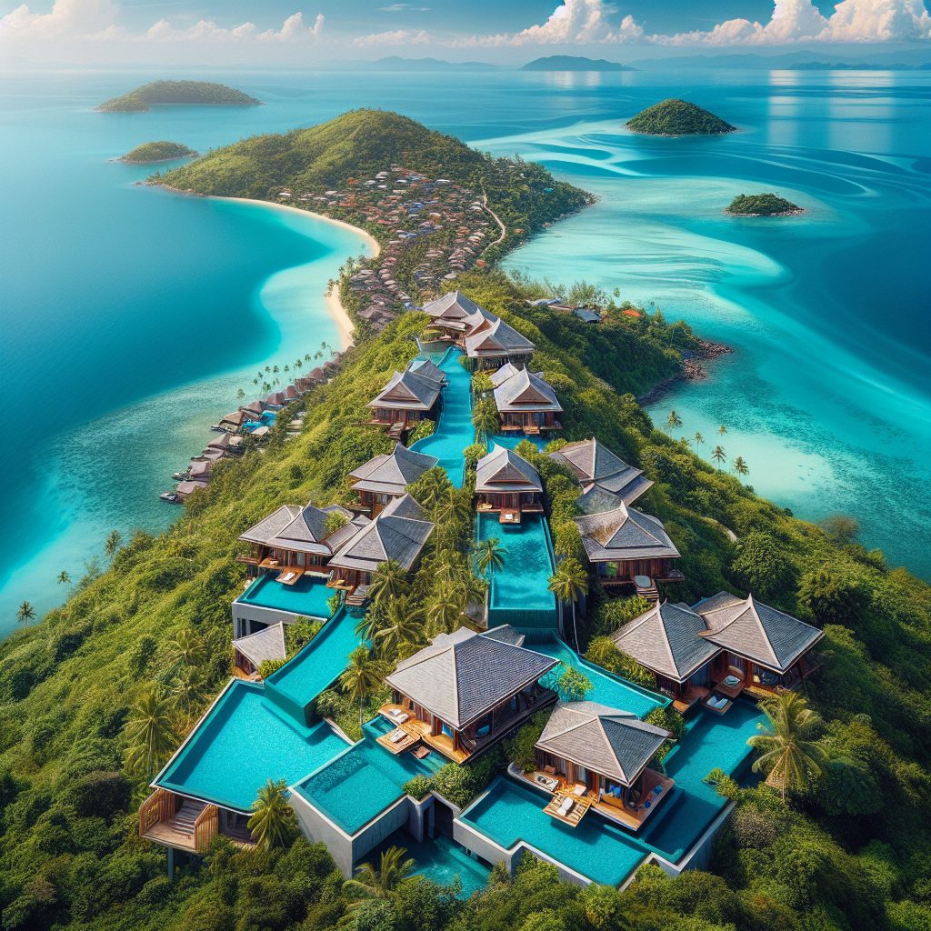 Koh Samui Infinity Ridge Villas with Ocean Layers