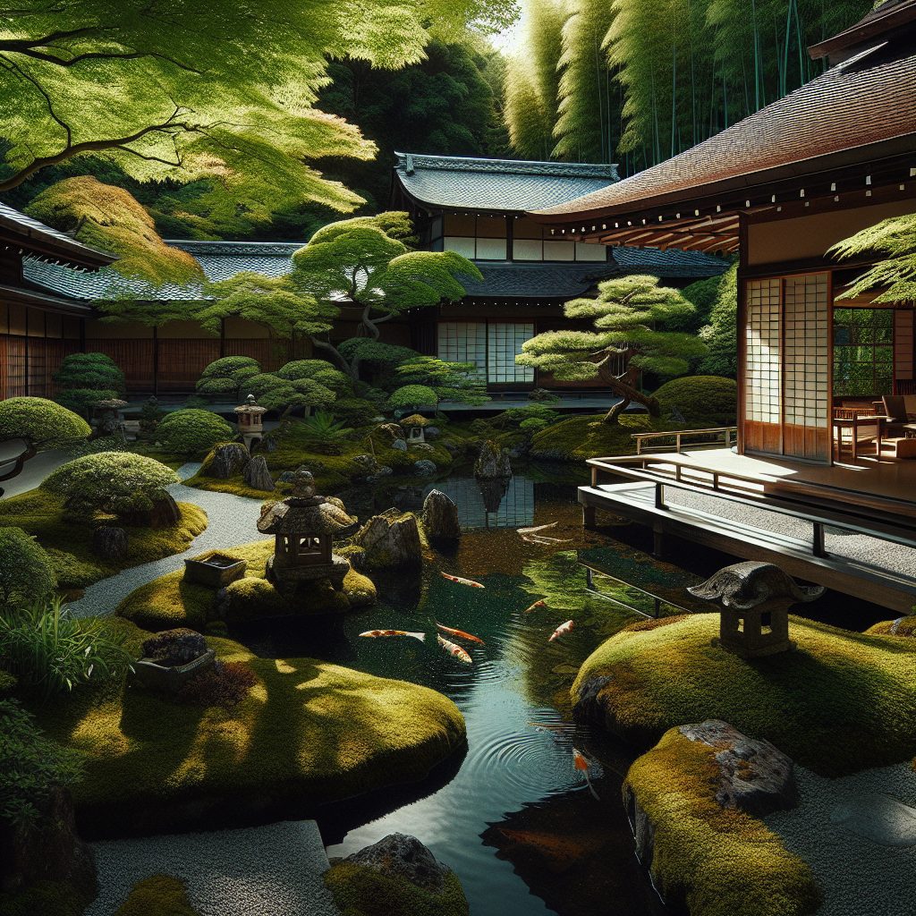 Kyoto Serenity Pavilion Villas Surrounded by Zen Gardens