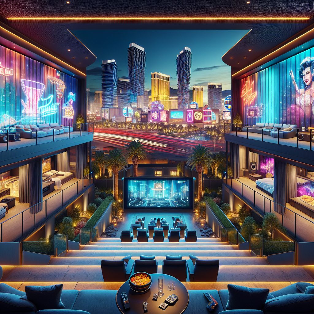 Las Vegas Grand Entertainment Villas with Private Cinema