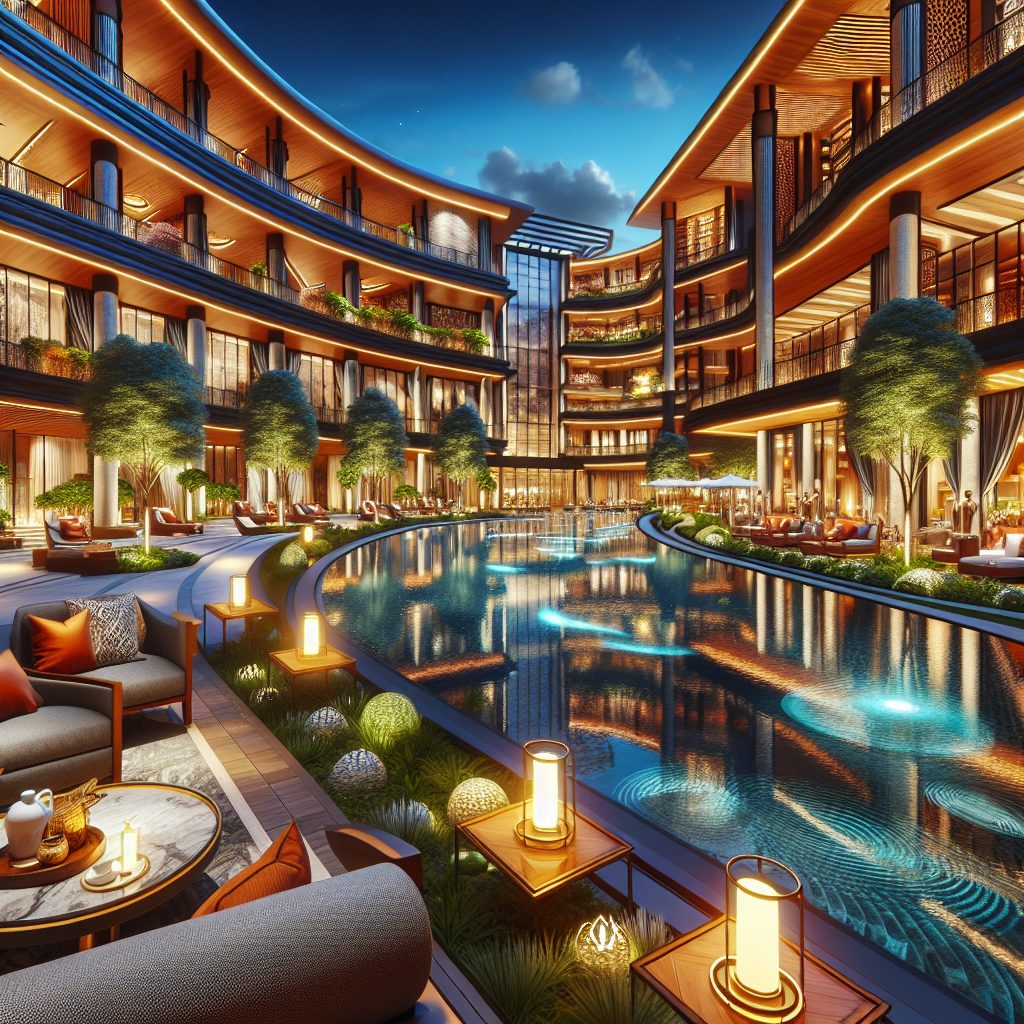 Luxury Business Leisure Hotels With Rich Details and Scenic Ease