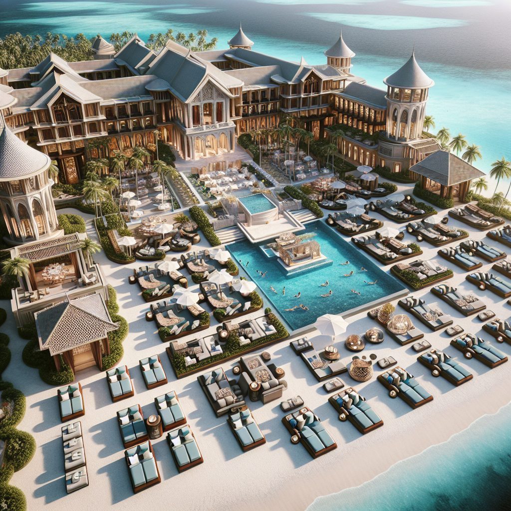 Majestic Resorts With Luxe Sunbeds and Oceanfront Prestige Living