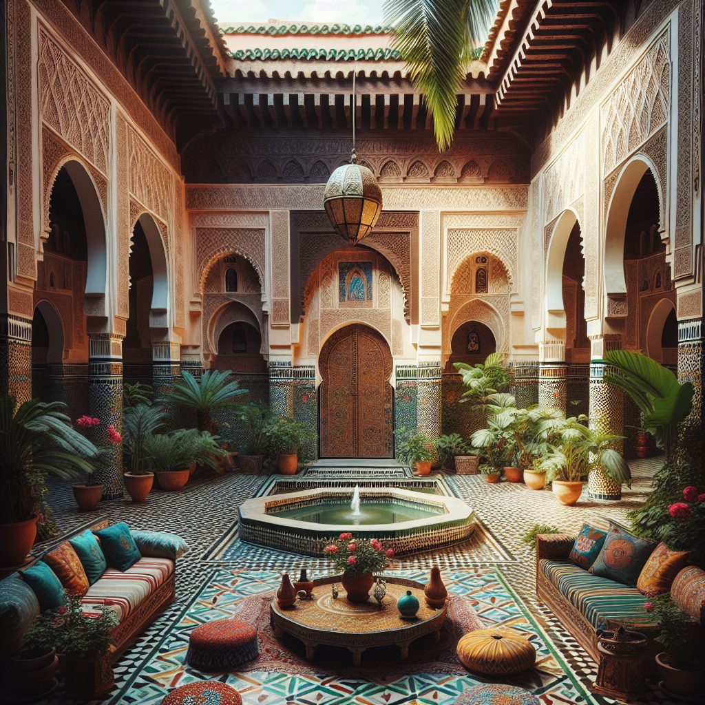 Marrakech Hidden Court Suites with Moroccan Detail