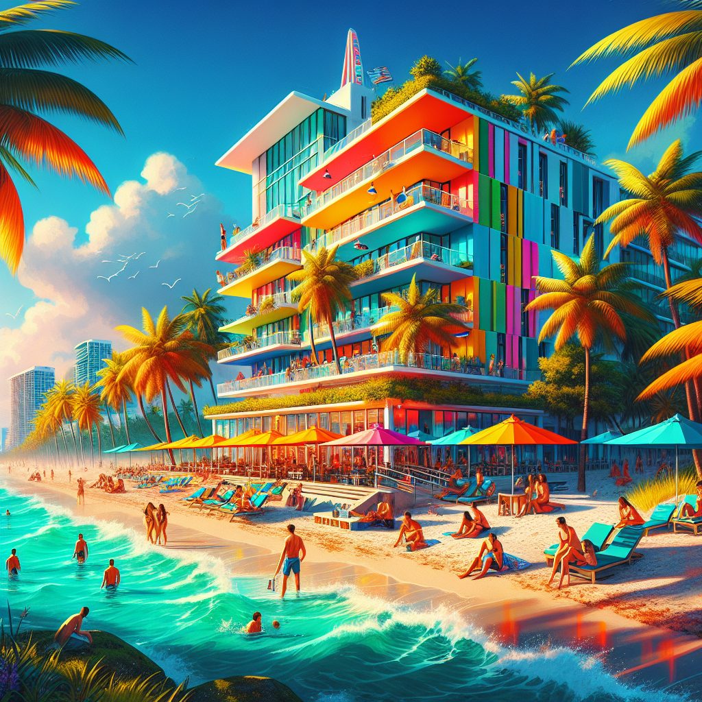 Miami Beachfront Pulse Suites with Tropical Energy