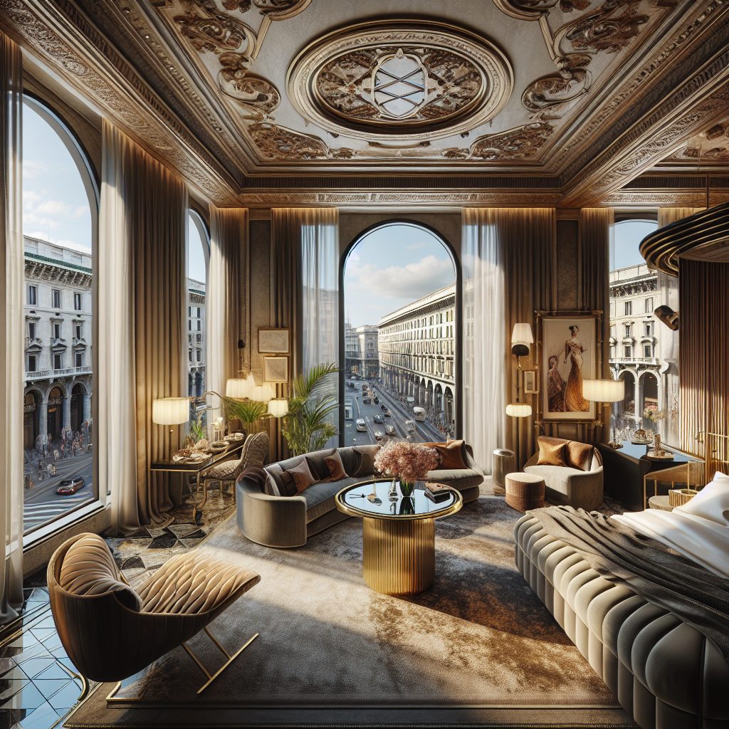Milan Couture Avenue Rooms Near Fashion District