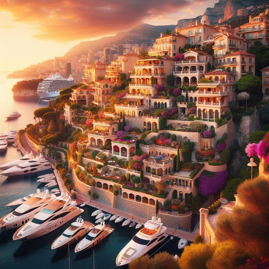 Monaco Prestige Ridge Villas Near Iconic Harbor