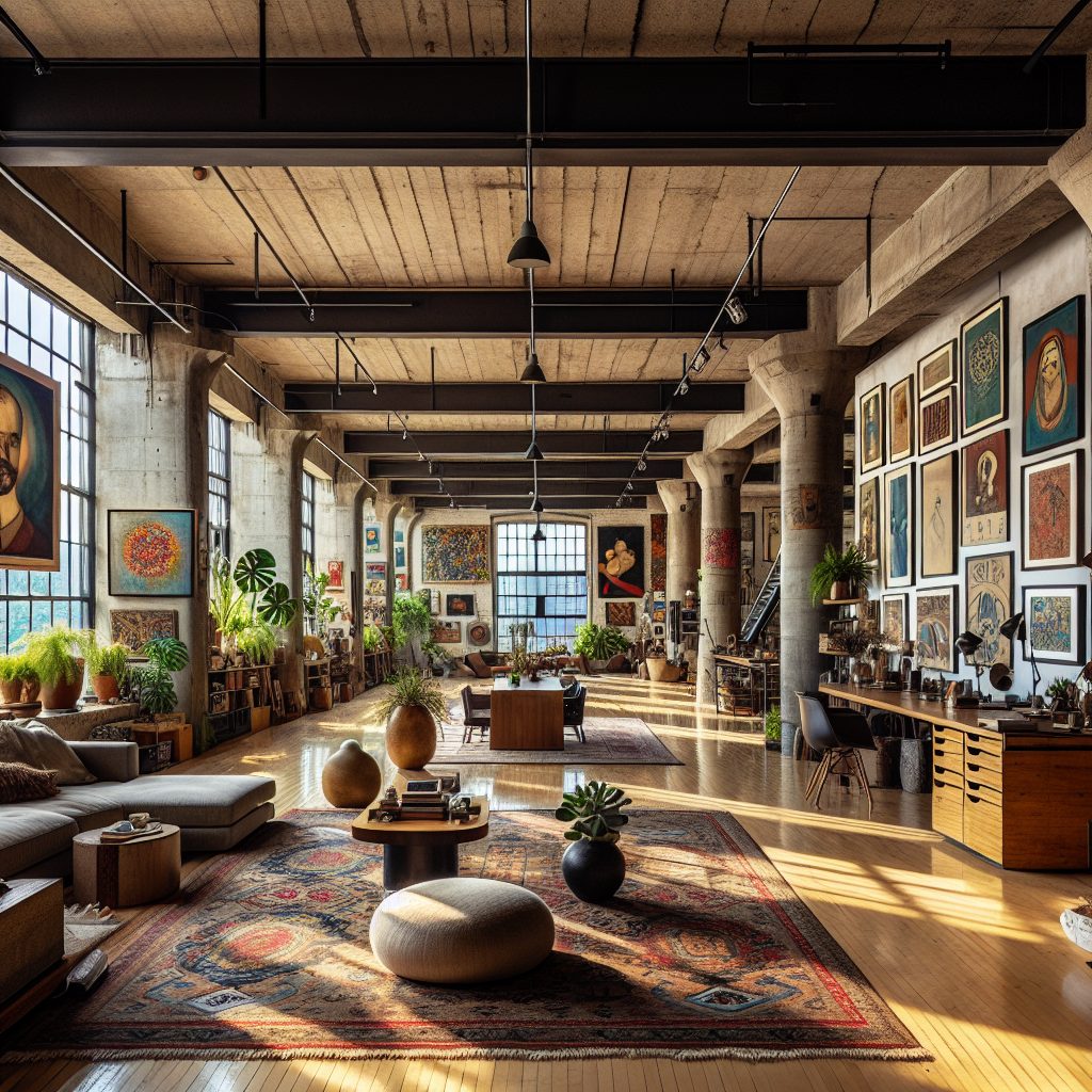 Montreal Artistic Loft Suites with Creative Vibe