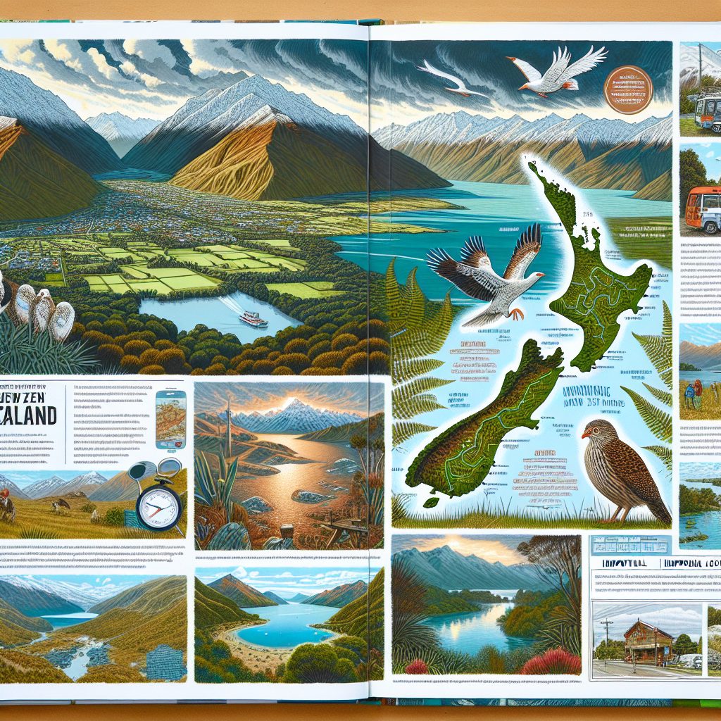 Nexus New Zealand Travel Planner For Scenic Landscapes And Outdoor Exploration