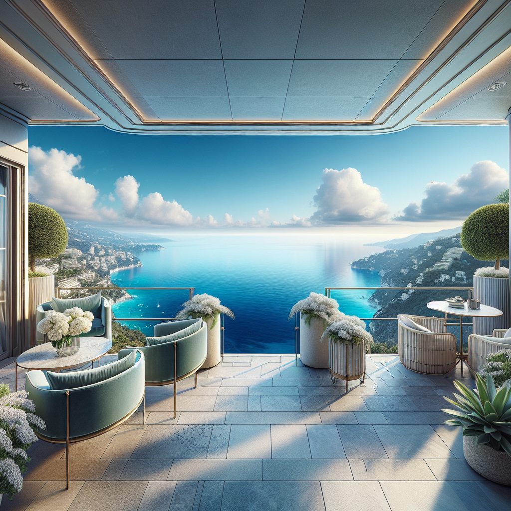 Nice Riviera Horizon Suites Facing Mediterranean Sea