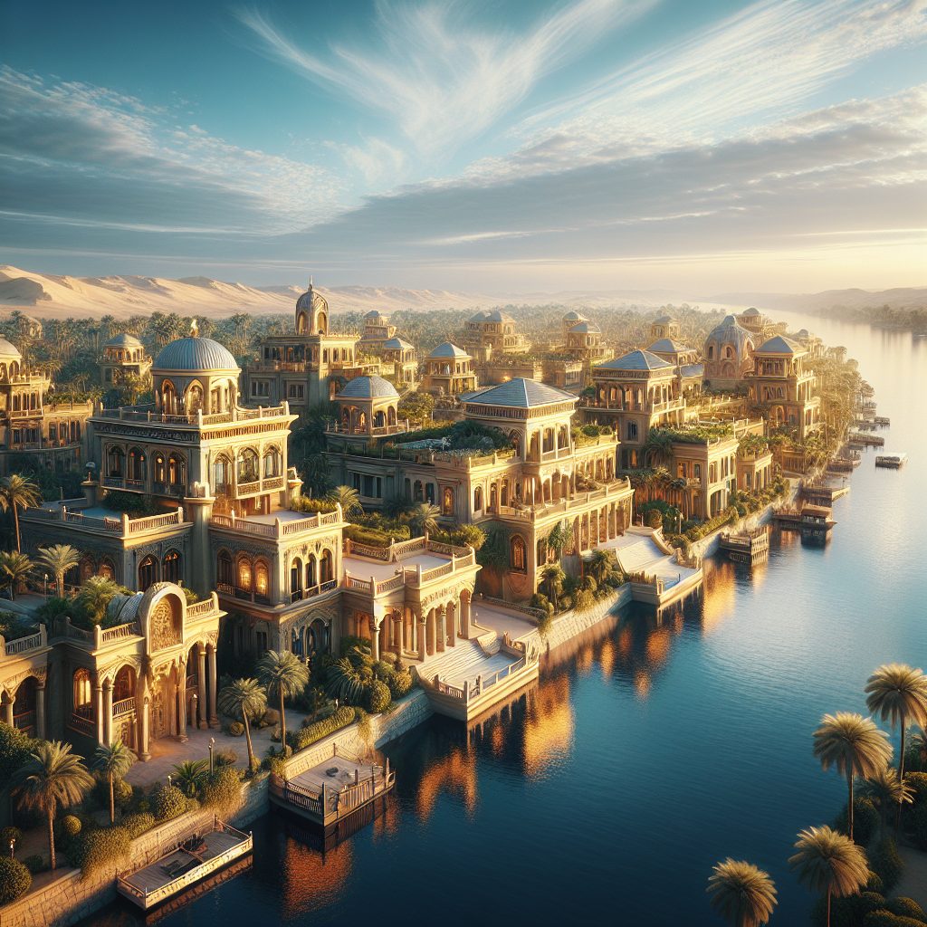 Nile Golden Bank Villas Facing Historic Waters