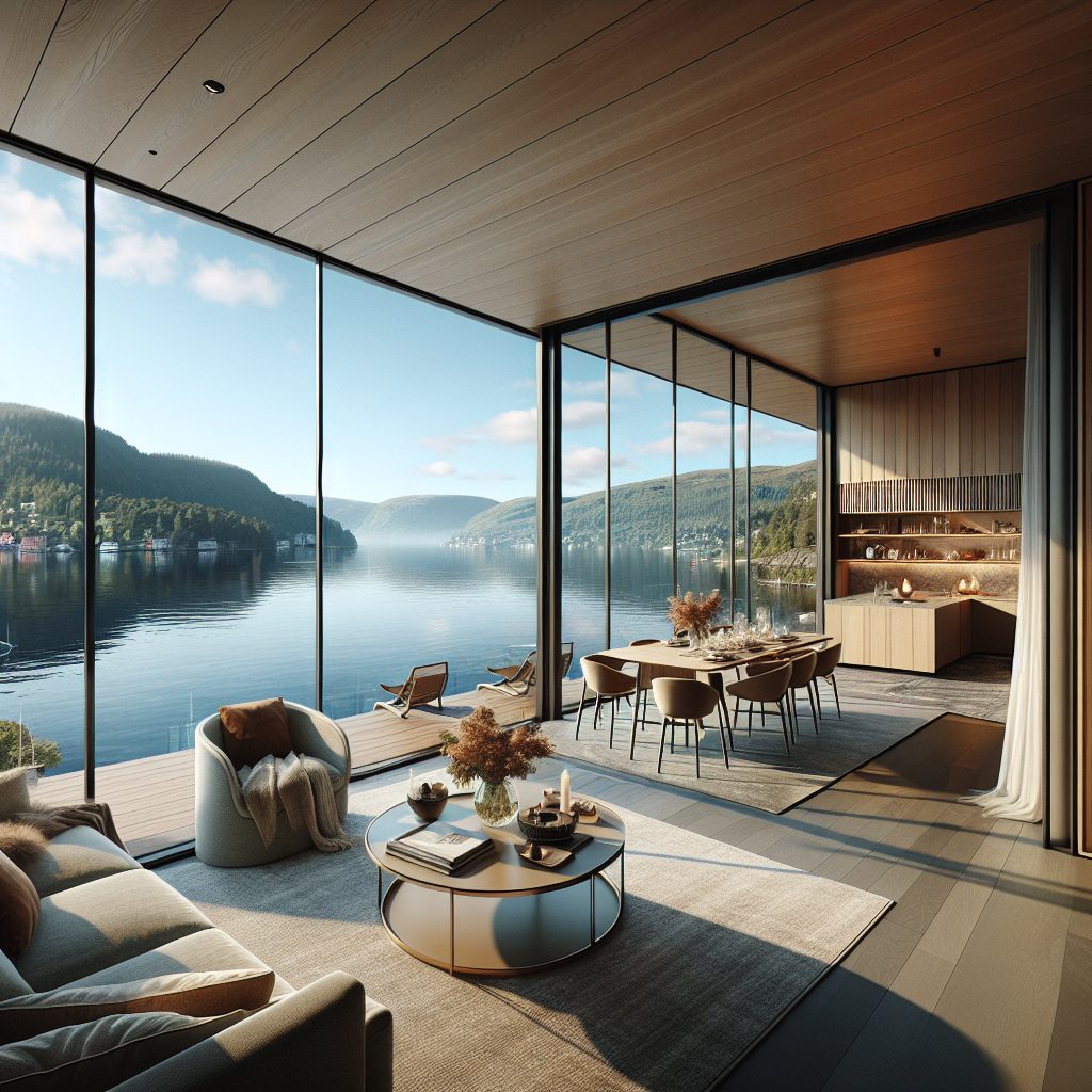 Oslo Fjord Edge Suites with Nordic Scenery