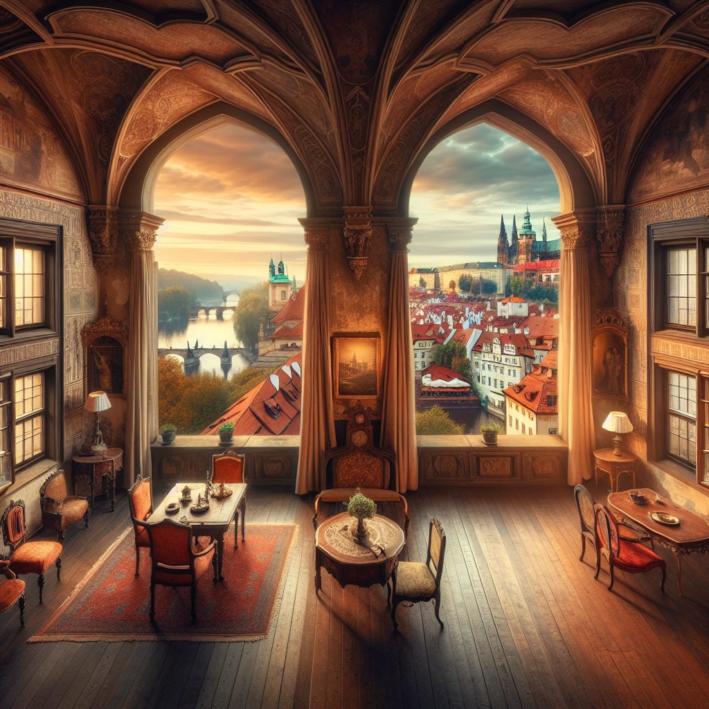 Prague Castle Horizon Rooms with Old Town Charm