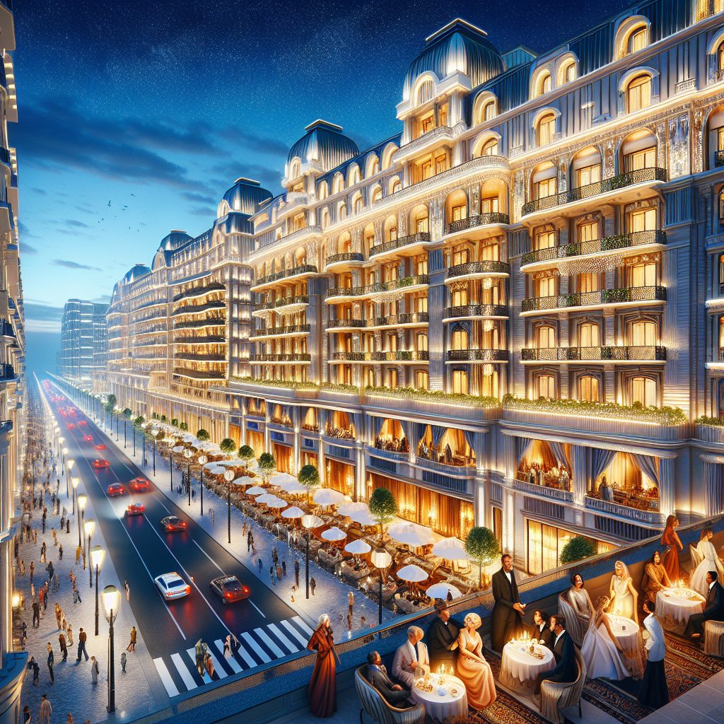 Premium Grand Hotels for Affluent Guests and Scenic Evenings