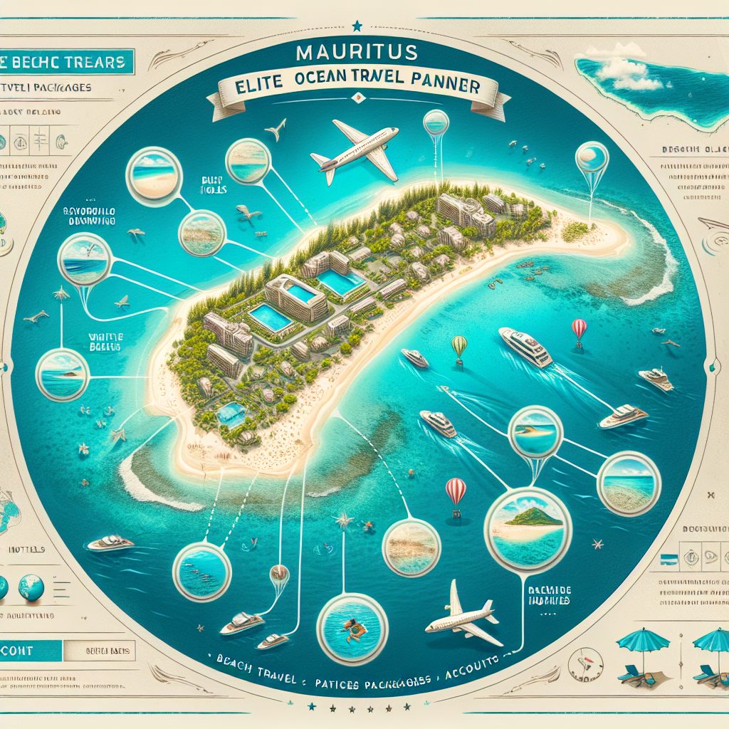 Premium Ocean Travel Mauritius Planner For Beach Travel And Deals