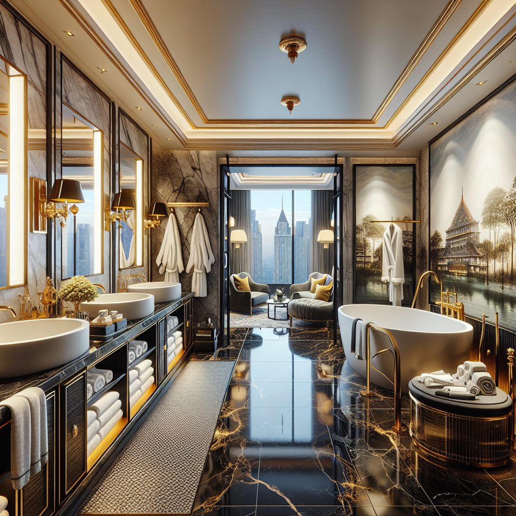 Premium Signature Hotels With Grand Bathrooms and Luxe Textures