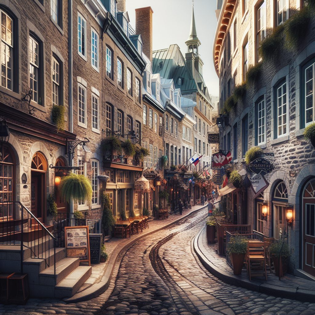 Quebec Old Quarter Suites with Historic Streets