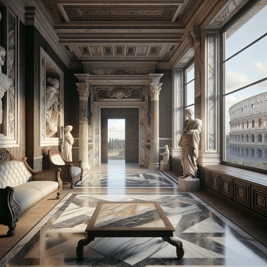 Rome Marble Heritage Rooms Near Colosseum Area