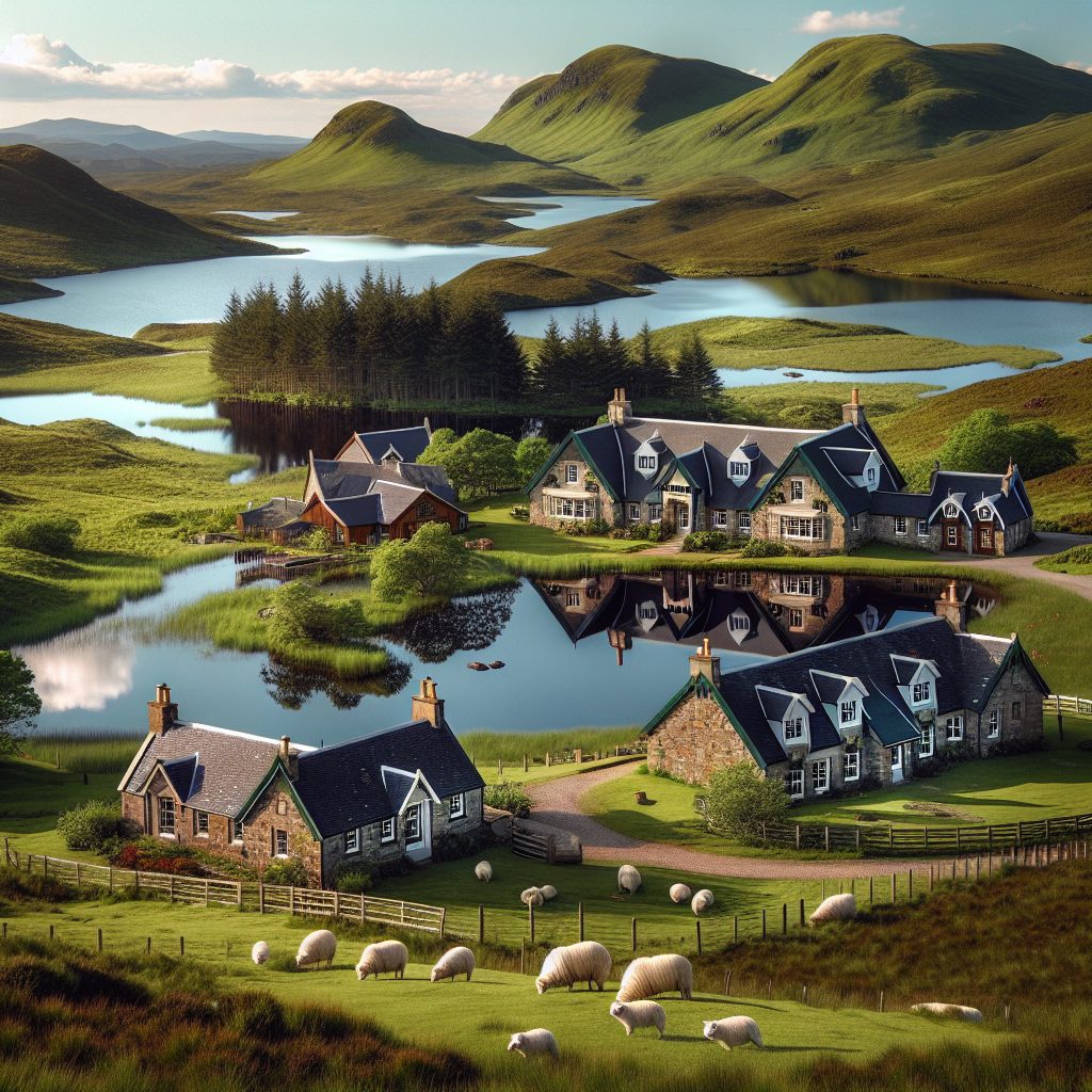Scotland Highland Echo Villas Near Silent Lakes