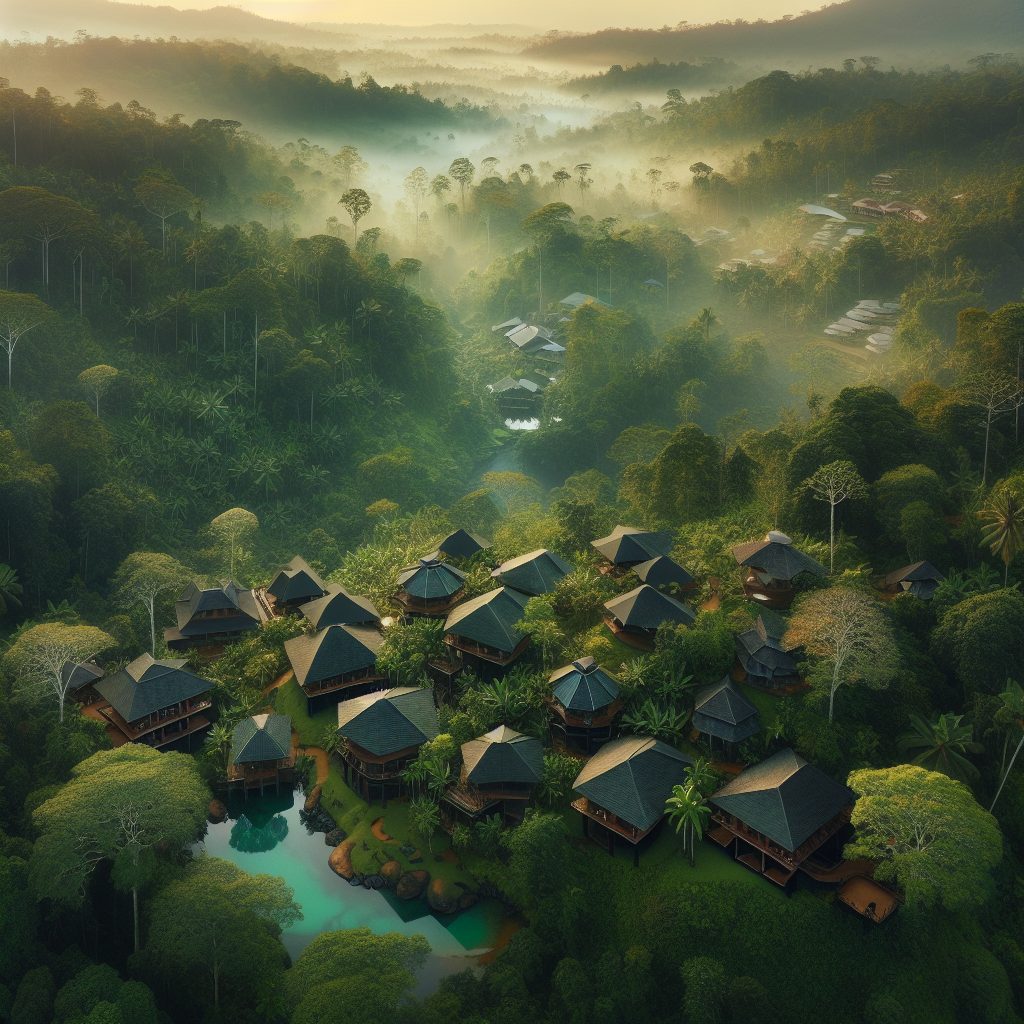 Sri Lanka Emerald Forest Villas with Misty Views