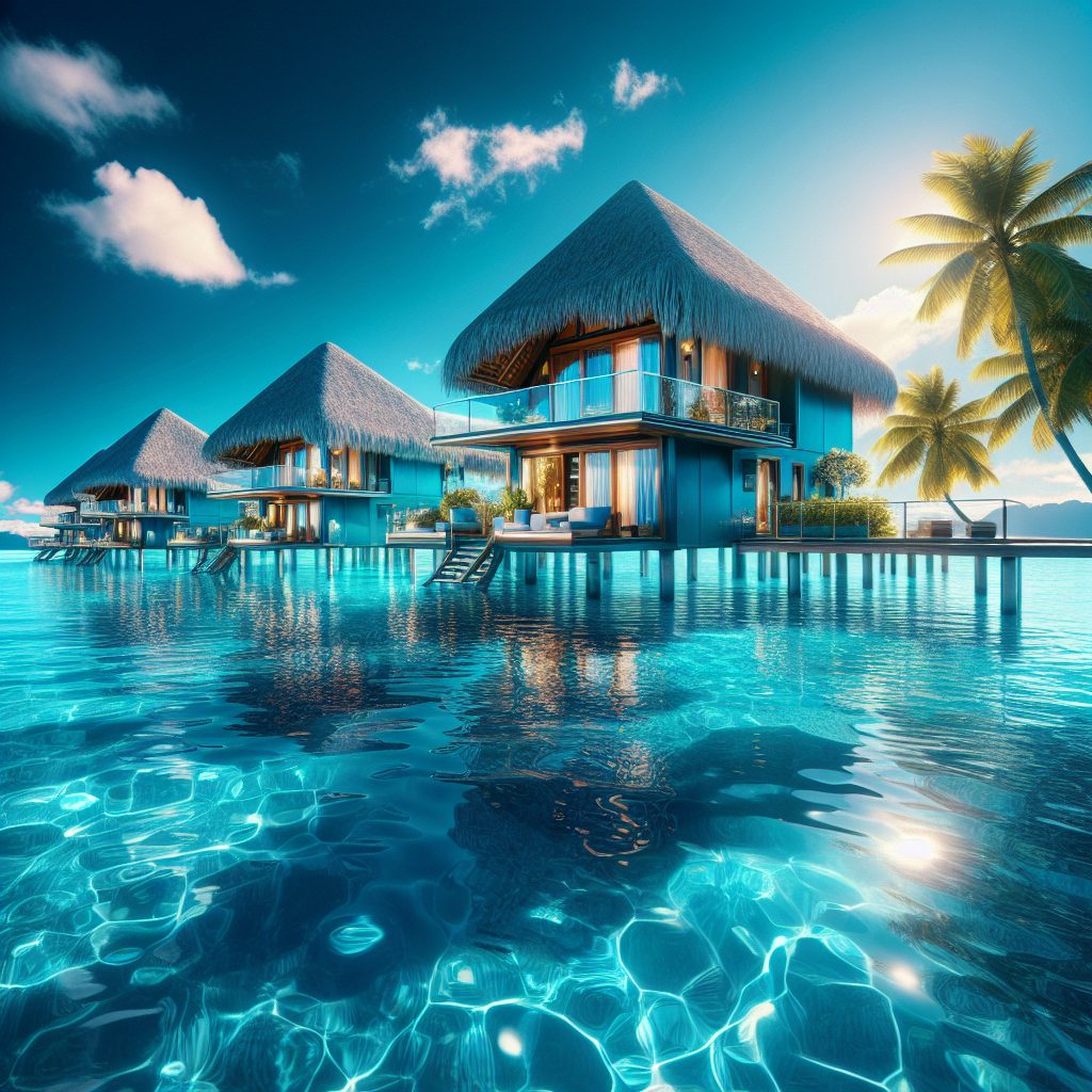 Tahiti Sapphire Water Villas with Panoramic Decks