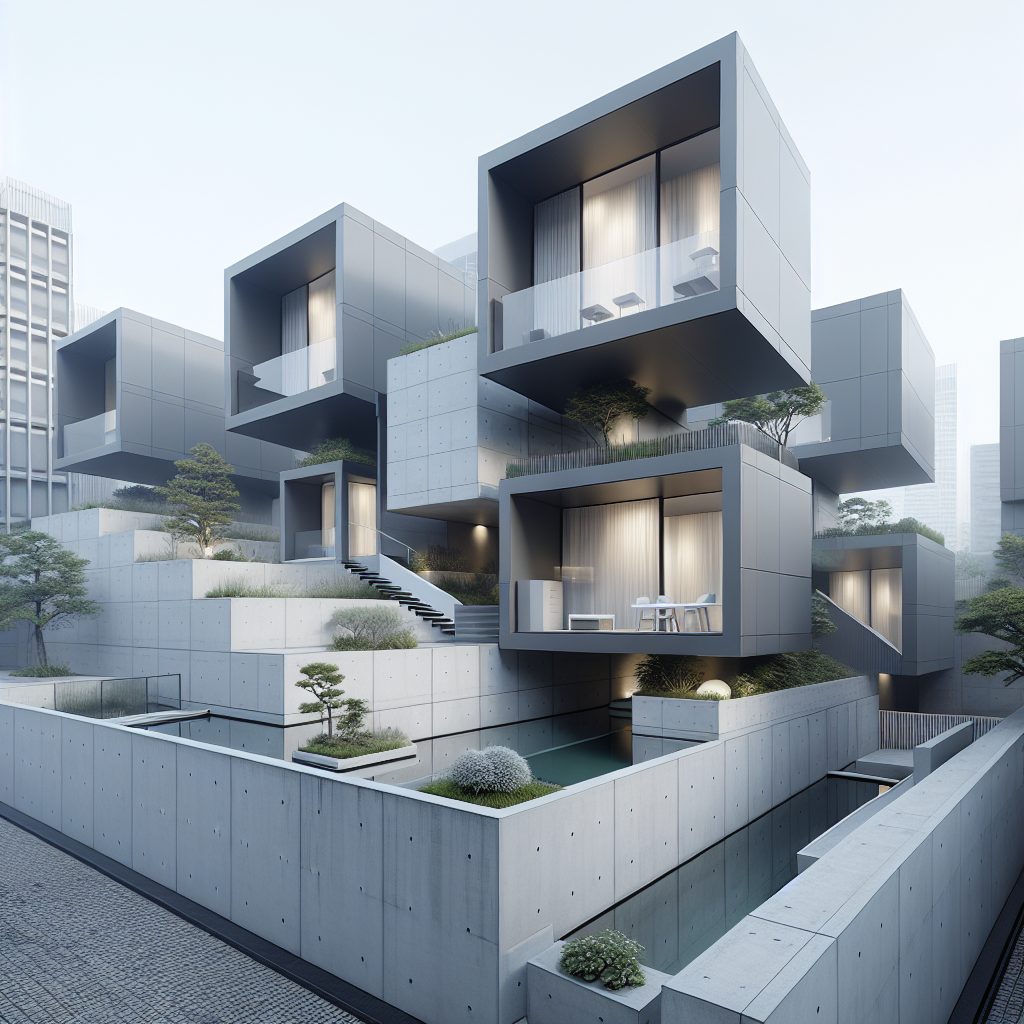 Tokyo Zen Cube Villas with Futuristic Simplicity