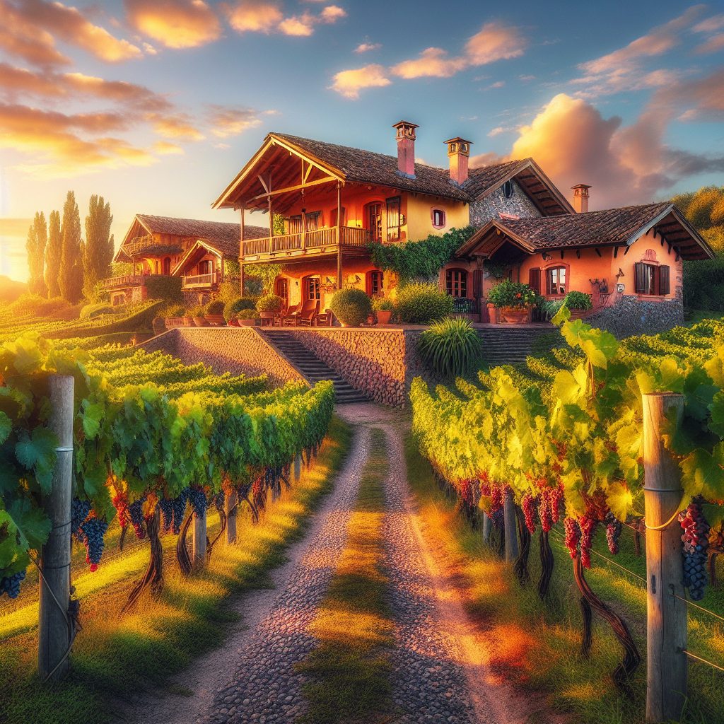 Traction Argentina Villas With Vineyard Views And Comfort